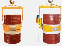 Oil bucket crane