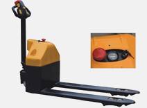 All electric pallet handling