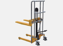 Foot type lightweight stacker