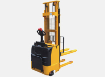 Wide field full electric stacker