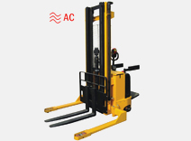 Three stage full electric stacker